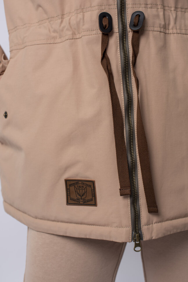 *Парка жен. арт. 48245 (170, Пудра, 92, 100, , , )