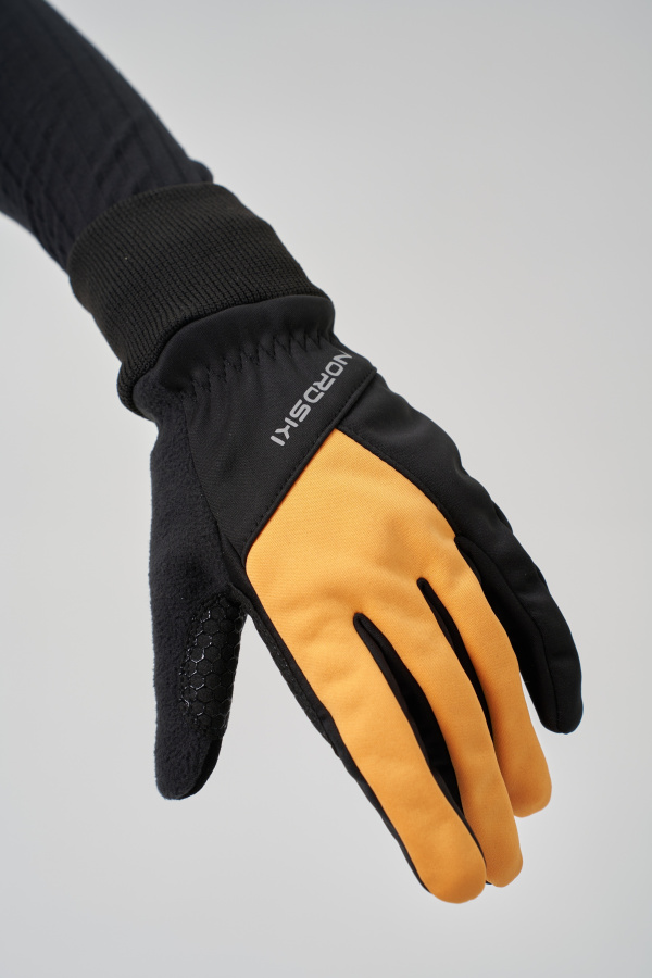 Перчатки Nordski Motion Black/Orange WS (11-XL, Black/Orange, , , , , )
