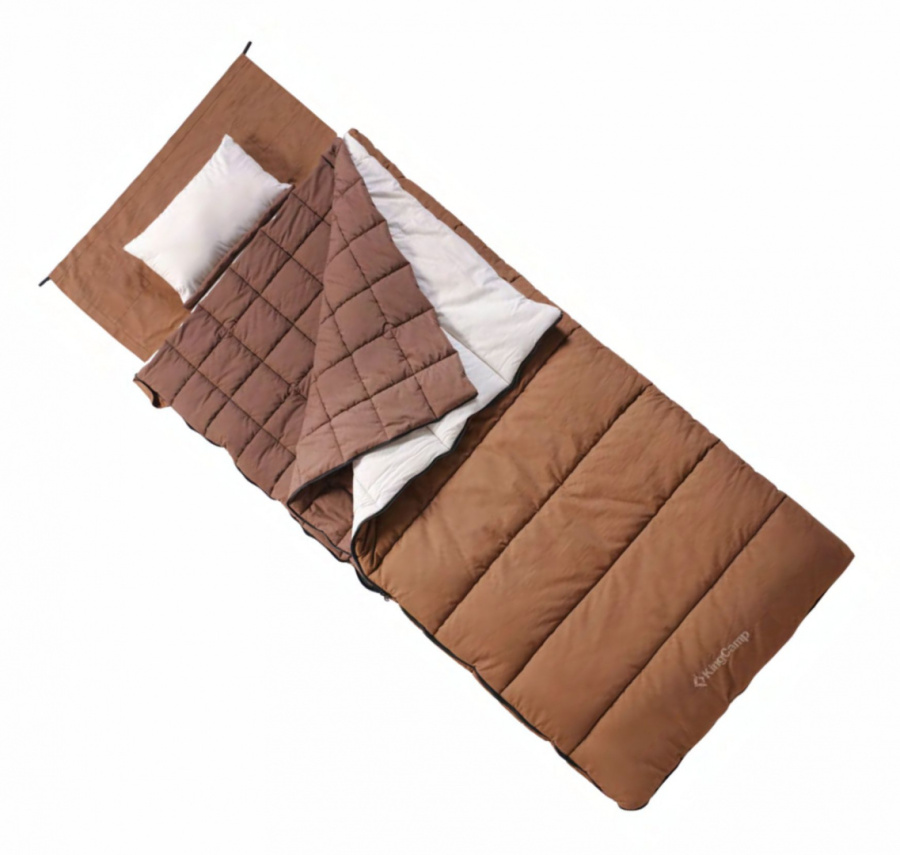 2218 GRASSY 600 -22°С 203x96 спальный мешок (-22°С, коричневый левый) 2218 GRASSY 600 -22°С 203x96 спальный мешок (-22°С, коричневый левый)