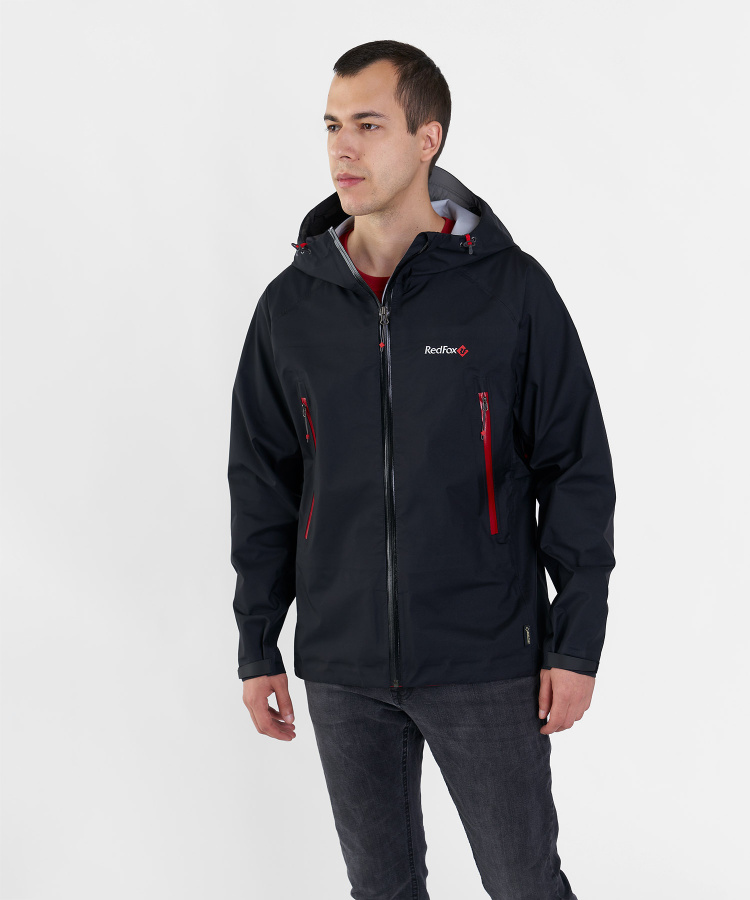 Куртка ветрозащитная Vector GTX V Мужская (S, 1000/черный, , , , )