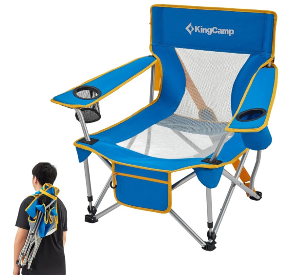 Купить King Camp 2135 larch beech chair кресло скл. сталь (синий) 5 200 ₽ King Camp 2135 larch beech chair кресло скл. сталь (синий)