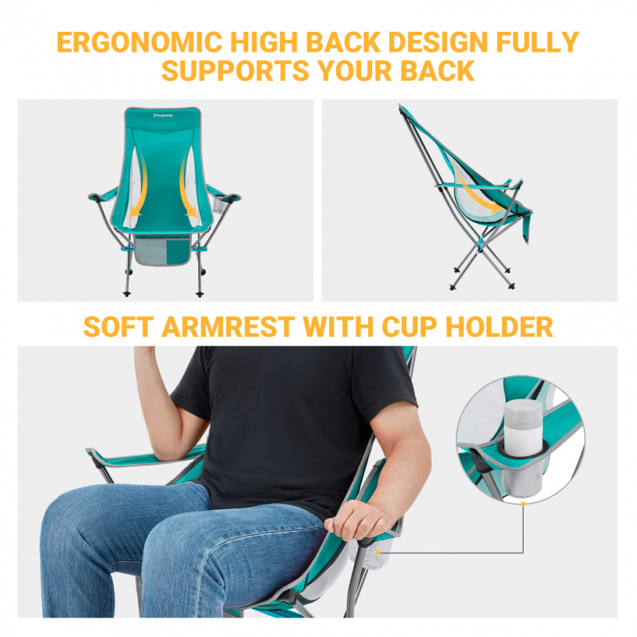 2015 Ultralight Arm Chair кресло раскладн. сталь (бежевый) 2015 Ultralight Arm Chair кресло раскладн. сталь (бежевый)
