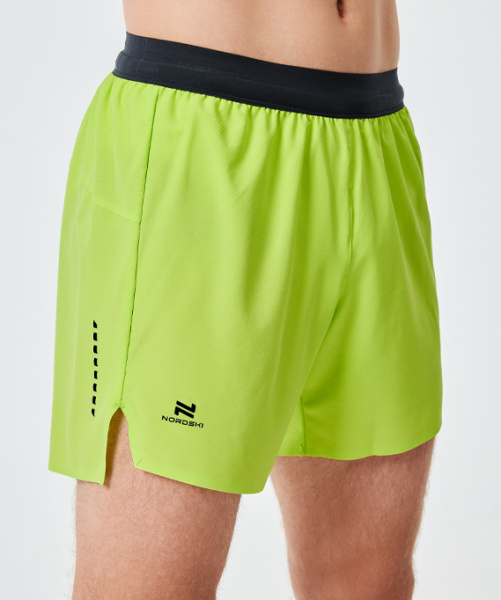 Шорты беговые Nordski Pro Lime Green (46, Lime Green, , , , , )