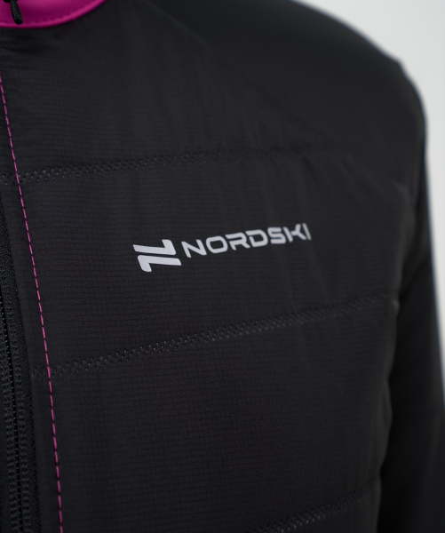 Куртка Nordski Hybrid Pro 2.0 Fuchsia/Black W (38-S, Fuchsia/Black, , , , , )
