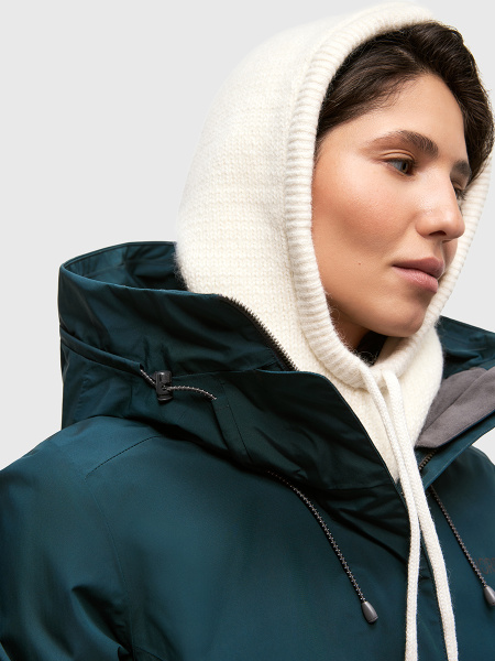 *100660 Капор вязанный UDA (One Size, 101 пена, , , , , )