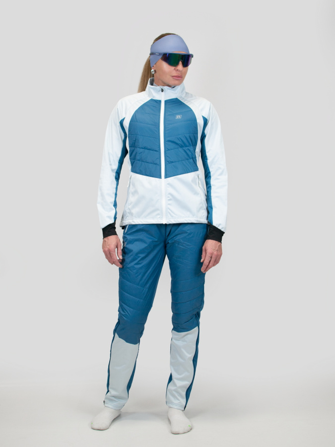 *Куртка NONAME HYBRID JACKET LIGHT BLUE/PETROL BLUE WOS (3-XS, LIGHT BLUE/PETROL BLUE WOS, , , , , )