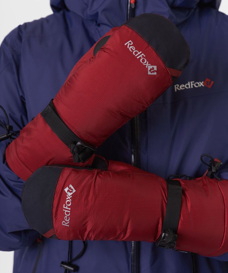 Рукавицы пуховые K2 Extreme II (S, 1210/т.красный/черный, , , ) Рукавицы пуховые K2 Extreme II (S, 1210/т.красный/черный, , , )
