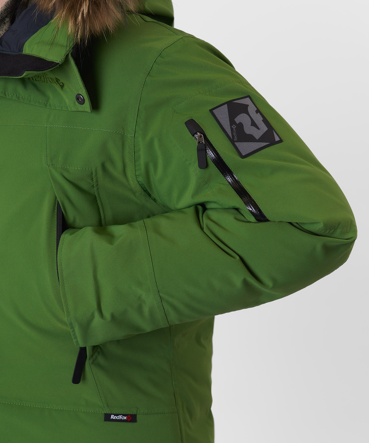 Куртка пуховая Kodiak D II Мужская (XXL, 6100/зеленый, , , , , )