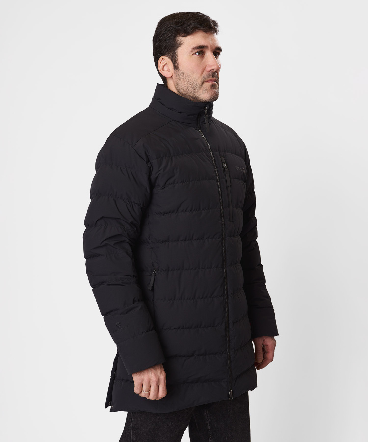 Пальто пуховое Siberia IV Мужское (S, 1000/черный, , , , , )