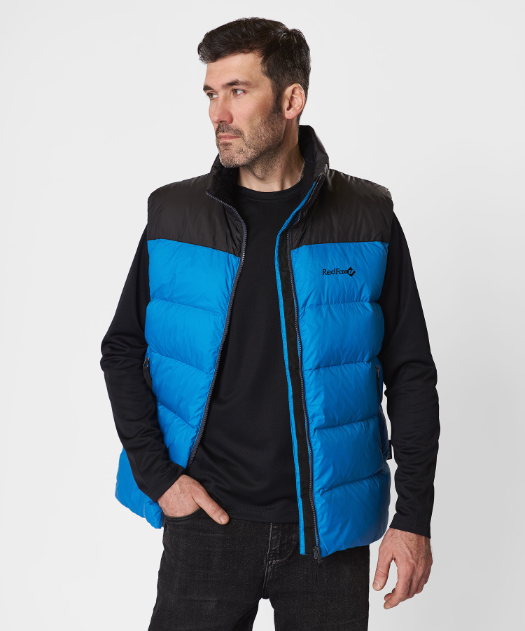 Жилет пуховый Nansen RL Мужской (XXL, 8210/синий/черный, , , , , )