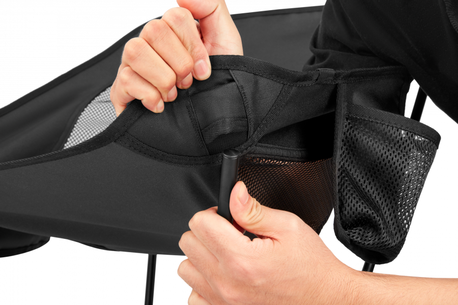 2405 ULTRALIGHT SQUARE LOW CHAIR кресло скл. (черный) 2405 ULTRALIGHT SQUARE LOW CHAIR кресло скл. (черный)