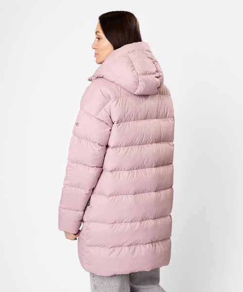 Полупальто пуховое Myst Женское (XS, 2600/розово-бежевый, , , , , )