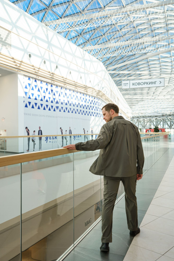 Рубашка-ветровка мужская Discovery (48/170-176, Олива, , , )