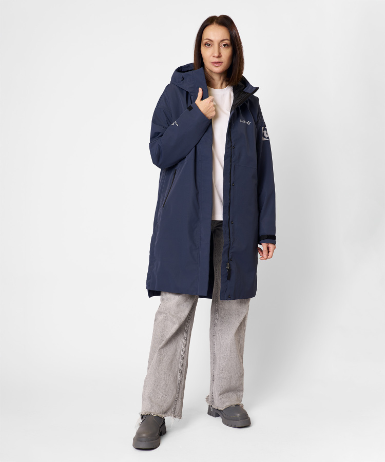 Пальто утепленное Garda II Женское (XL, 9100/т.синий, , , , , )