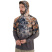 *Футболка "Mark Hoodie V3" принт (XS, Принт серо-оранжевый/Серый, , , )