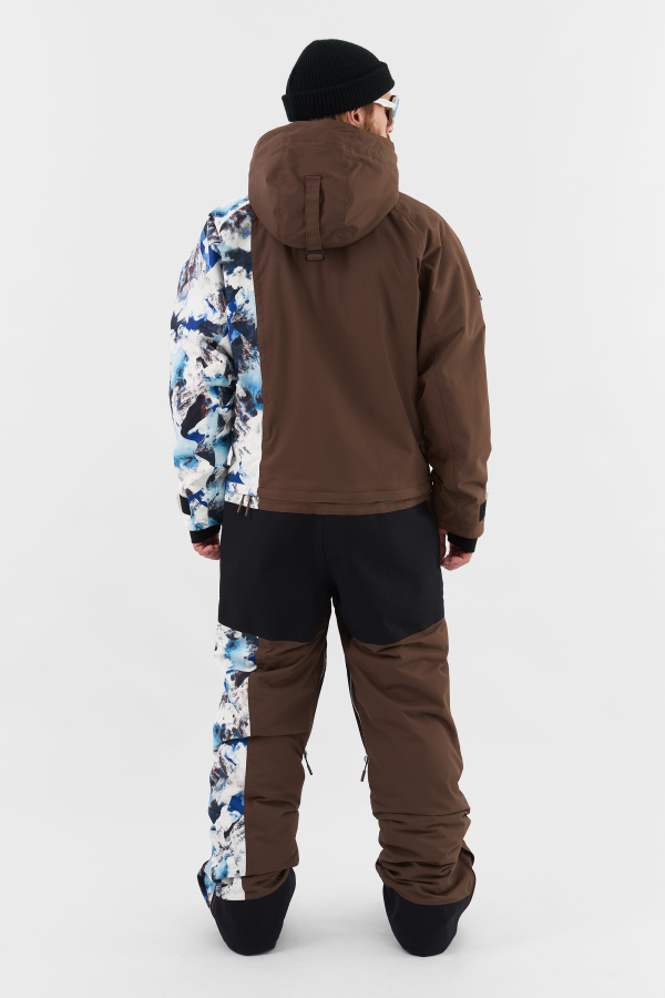 Комбинезон VOLK KN2126 (M, 38/55 коричневый/принт гора, , , , , )