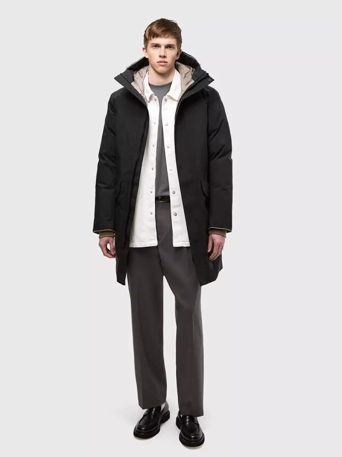 *100638 Пальто мужское TOGAR (S, 060 чёрный, , , , , )