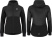 *Куртка NONAME WINDRUNNER JACKET 22 WOS 2001216-0001 ветрозащ, с капюшоном женск. (6-L, Черный, , , , , )