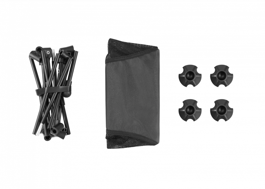 2405 ULTRALIGHT SQUARE LOW CHAIR кресло скл. (черный) 2405 ULTRALIGHT SQUARE LOW CHAIR кресло скл. (черный)