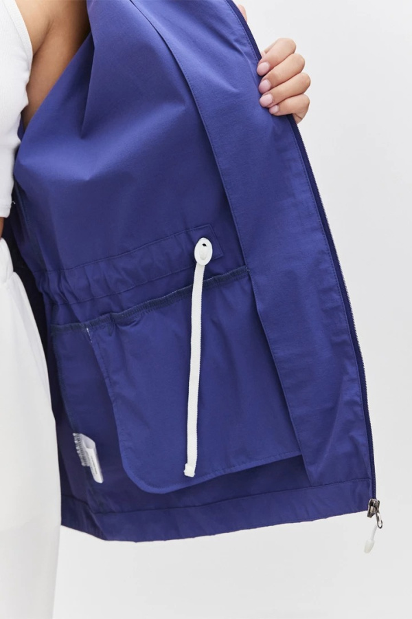 *Ветровка 24-40430 жен. (42, 20 Синий, 164, , , , )