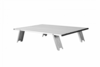 2403 MINI ALUNIUM TABLE L стол скл. алюм (черный)