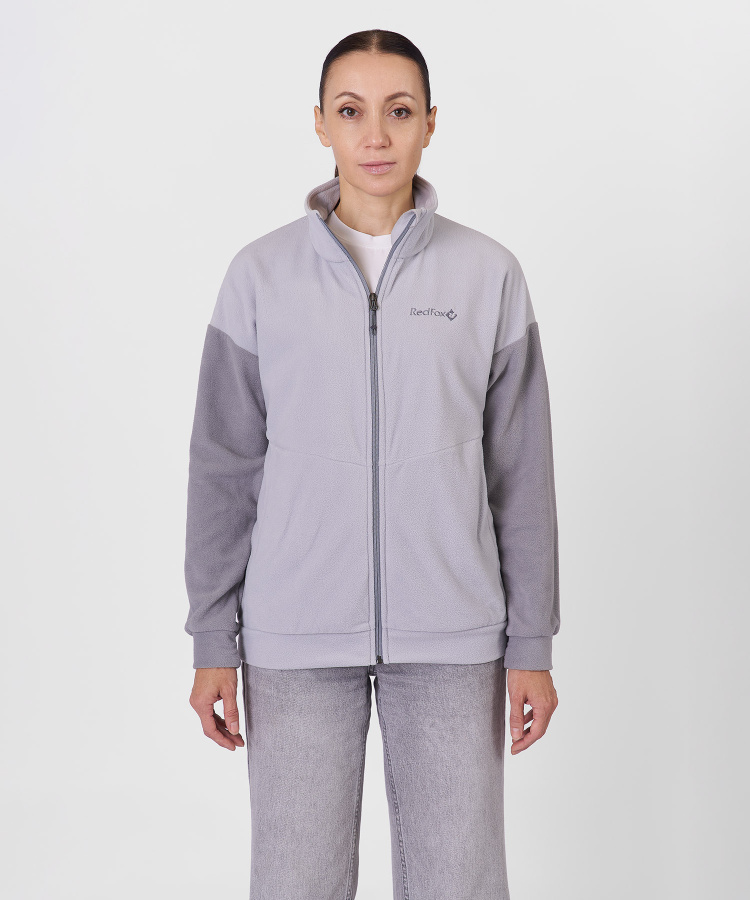 Джемпер Camp Jacket Женский (M, 7040/св.серый/серый, , , , , )