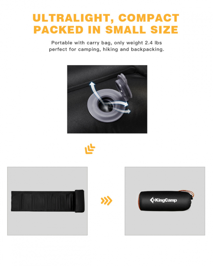 1905 SUPER COMFORT SINGLE коврик надувной (чёрный, 190х63х10) 1905 SUPER COMFORT SINGLE коврик надувной (чёрный, 190х63х10)