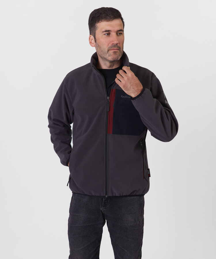 Джемпер Distance P Мужской (M, 3010/т.серый/черный, , , , , )