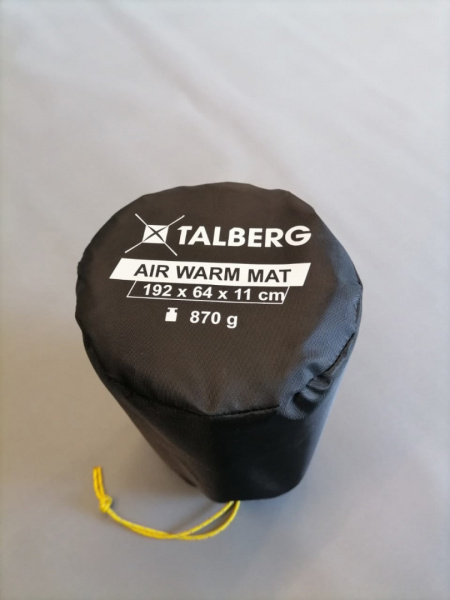Купить Talberg air warm mat коврик надувной с утеплителем (192х64х11, синий) 10 150 ₽ Talberg air warm mat коврик надувной с утеплителем (192х64х11, синий)