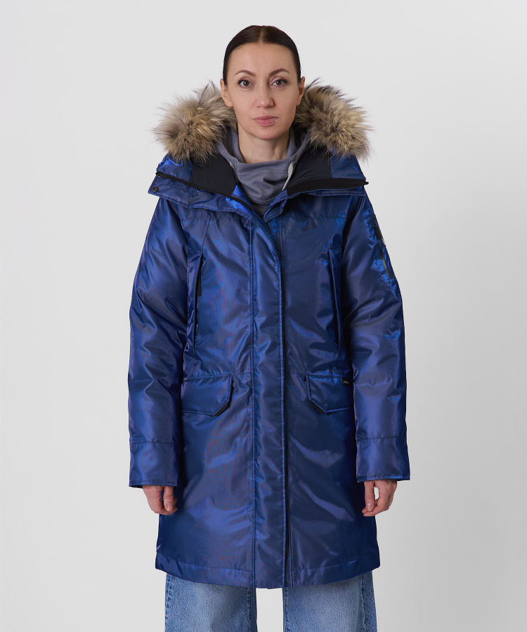 Полупальто пуховое Kodiak GL II Женское (XL, M500/металлик синий, , , , , )