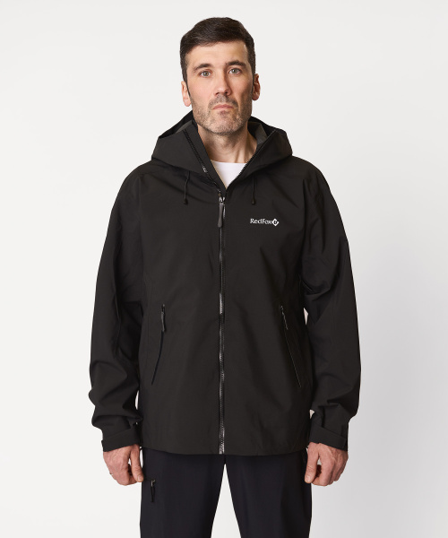 Куртка outdoor rain Мужская (54, 1000/черный, , , , , )