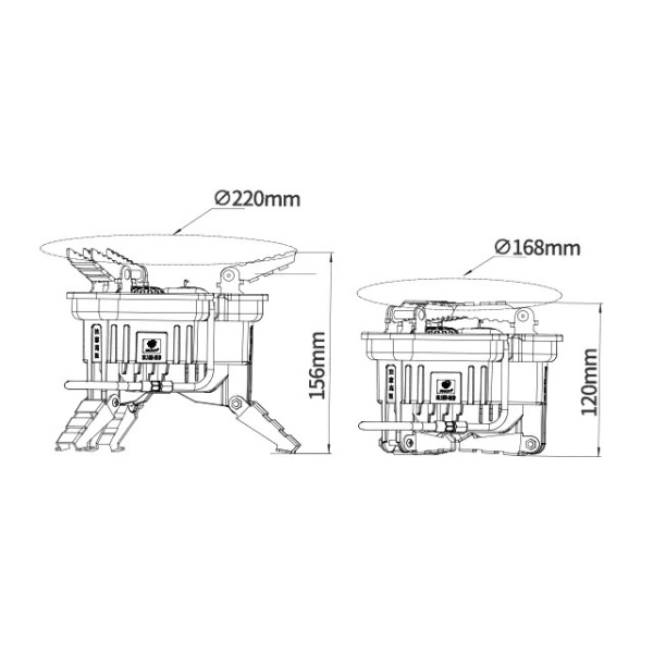 BL100-B19 горелка походная