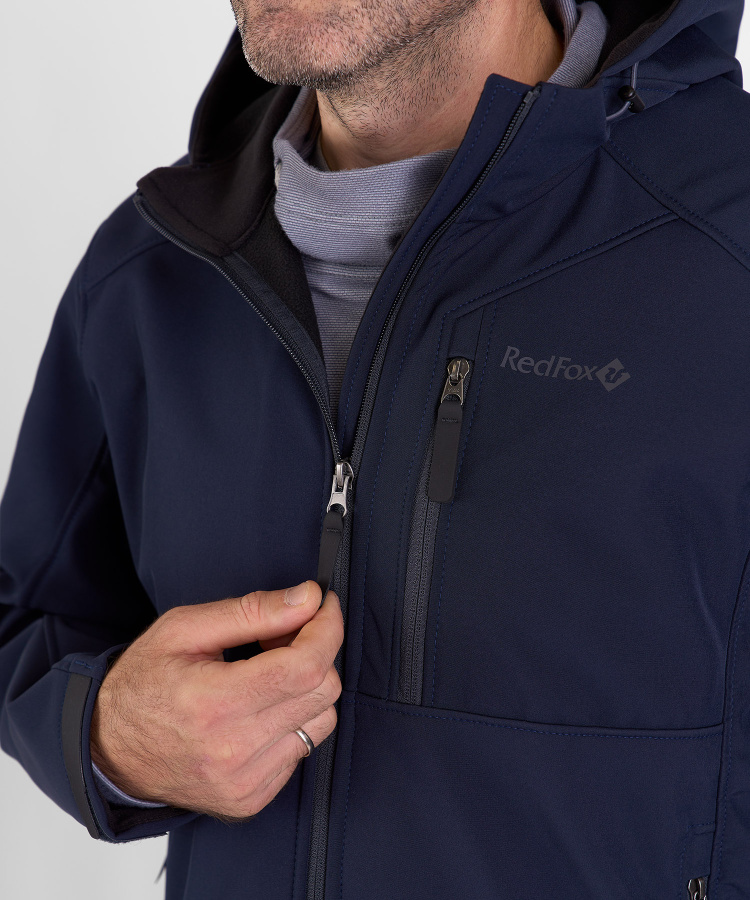 Плащ Dublin Мужской (M, 9930/черно-синий/темно-серый, , , , , )