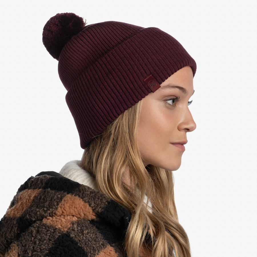 Шапка BUFF KNITTED HAT (One Size, Tim Maroon, , , )