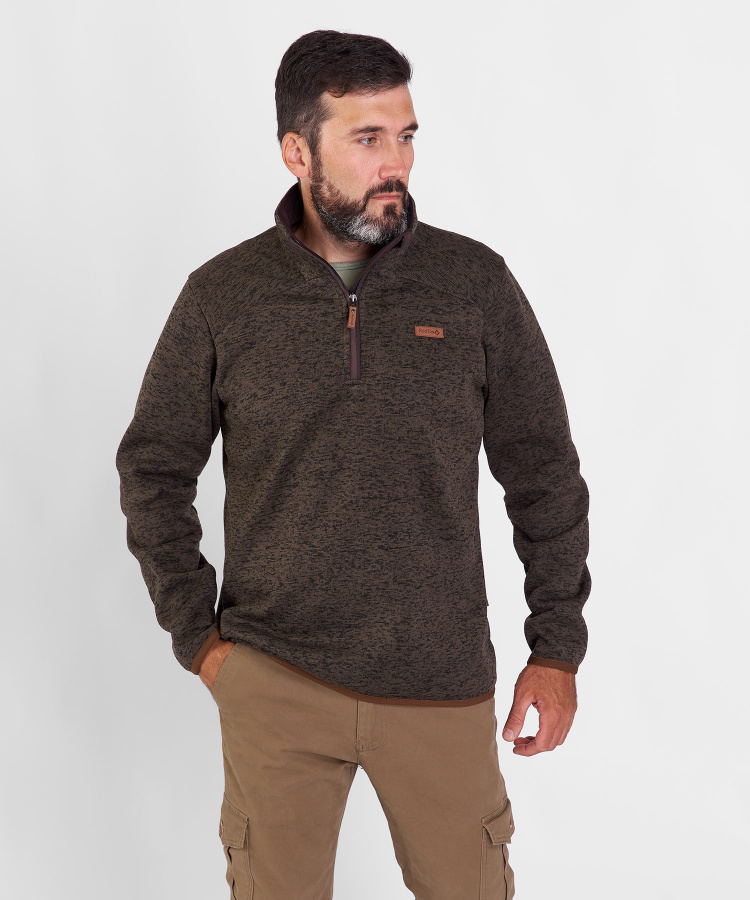 Пуловер Aniak II Мужской (M, 2100/т.коричневый, , , , , )