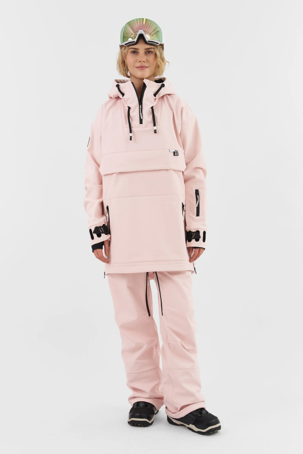 Анорак WILD AKS4001 (M/L, Бледно-розовый, , , , , )