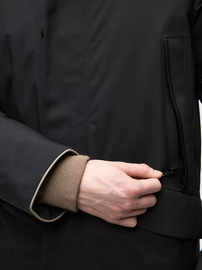 *100638 Пальто мужское TOGAR (S, 060 чёрный, , , , , )