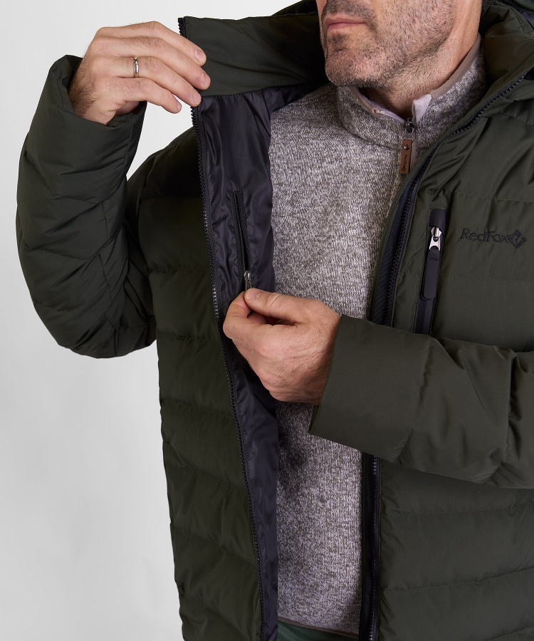 Пальто пуховое Siberia III Мужское (M, 7100/petrol, , , , , )