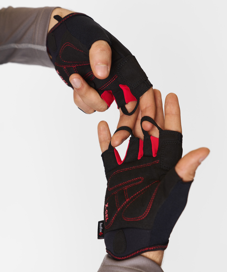 Перчатки Trek II (L, 1013/черный/красный, , )