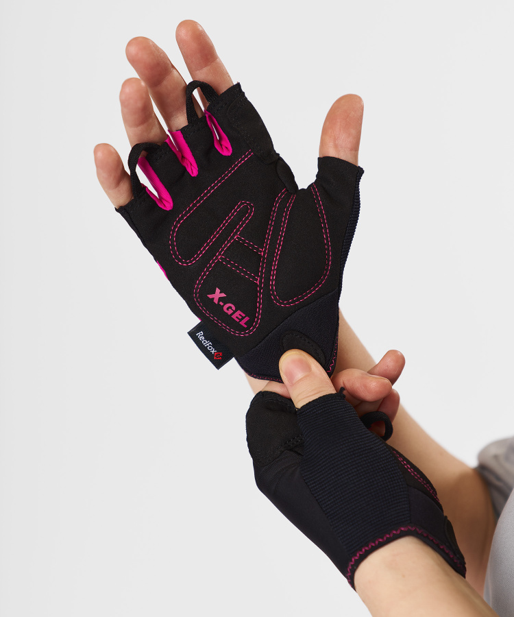 Перчатки Trek II (XL, 1004/черный/indian pink, , , SS17)