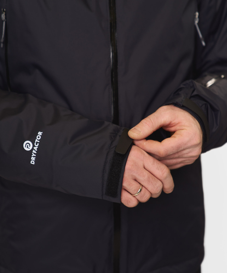 Куртка утепленная Cheget Мужская (XXL, 1010/черный/черный, , , , , )