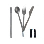 Купить Cook 'n' Escape ca2006 4-piece titanium cutlery set набор стол. приборов 4 840 ₽ Cook 'n' Escape ca2006 4-piece titanium cutlery set набор стол. приборов