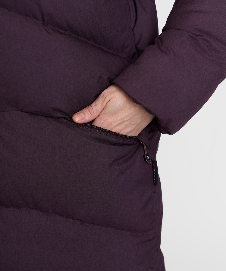 Куртка пуховая Chester III Женская (M, 2500/бургунди, , , , , )