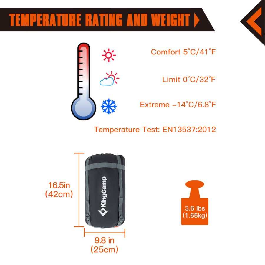 3211 VALLEY 330 -4C спальный мешок (оранж., правый) 3211 VALLEY 330 -4C спальный мешок (оранж., правый)