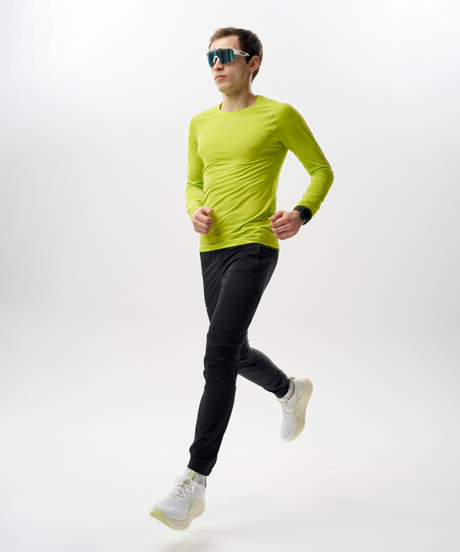 Футболка Nordski Pro Lime с длинным рукавом (52-XL, Lime, , , )