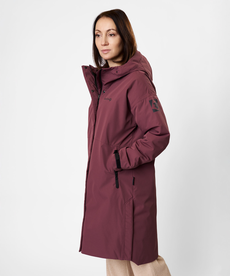 Пальто утепленное Garda II Женское (L, 1800/коричневая роза, , , , , )