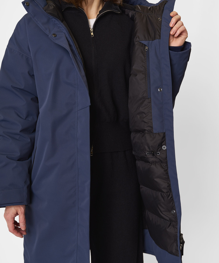 Пальто пуховое Urban Fox VI Женское (XS, 9100/т.синий, , , , , )