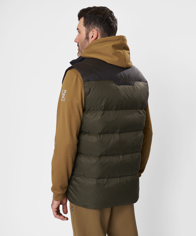 Жилет пуховый Nansen RL Мужской (M, 4110/хаки/черный, , , , , )