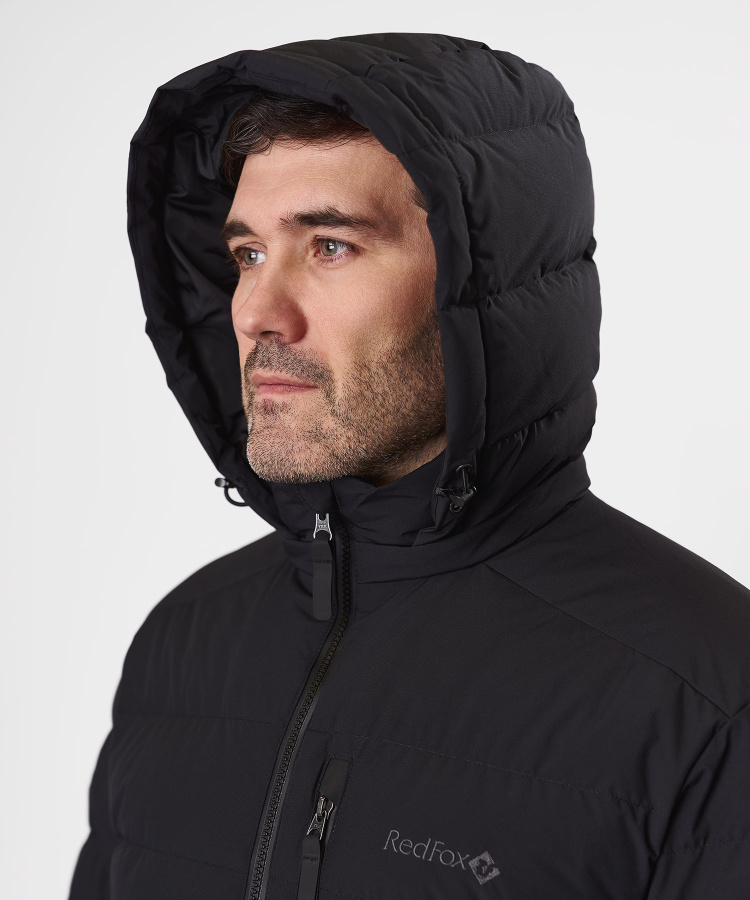 Пальто пуховое Siberia IV Мужское (S, 1000/черный, , , , , )