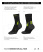Носки Run All year Black/Lime (42-45, Black/Lime, , , , , )